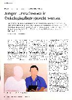 Vorschauseite 1: Jungen Erwachsenen in Onkologiepflege gerecht werden