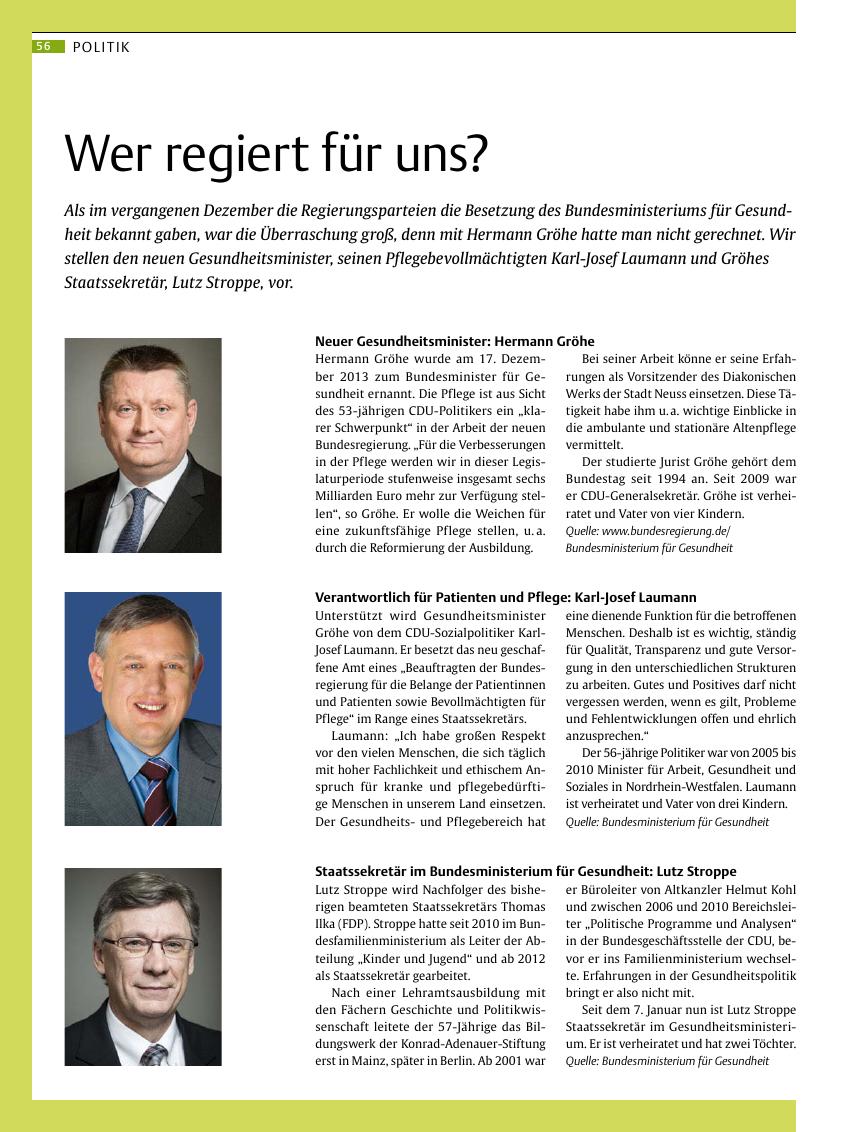 Vorschauseite 1: Wer regiert für uns?