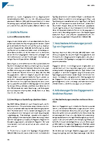 Vorschauseite 2: Engagement in ländlichen Räumen – örtlich und europäisch gefördert