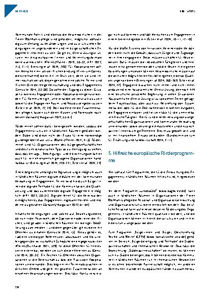 Vorschauseite 4: Engagement in ländlichen Räumen – örtlich und europäisch gefördert