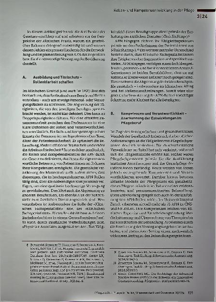 Vorschauseite 3: 20 Jahre Pflegeexpert: innen APN - Zeit für den nächsten Schritt!