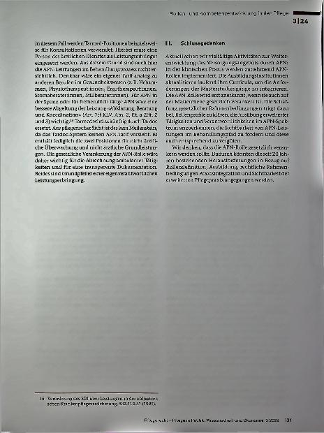 Vorschauseite 5: 20 Jahre Pflegeexpert: innen APN - Zeit für den nächsten Schritt!