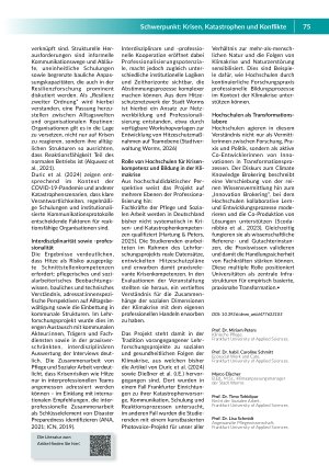 Vorschauseite 4: Hitzeschutz in Einrichtungen für lebensältere Menschen. Erkenntnisse aus einem Lehrforschungsprojekt zu klimabedingten Krisen