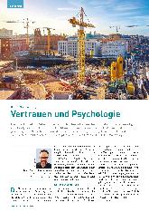 Vorschauseite 1: Baustellensicherheit: Vertrauen und Psychologie