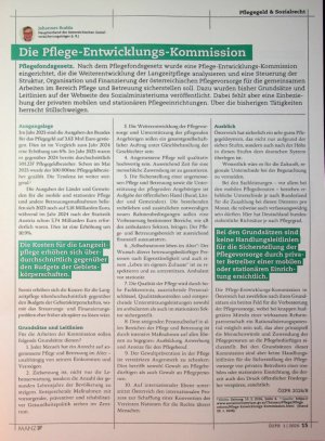 Vorschauseite 2: Pflegegeld & Sozialrecht
