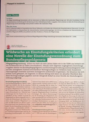 Vorschauseite 3: Pflegegeld & Sozialrecht