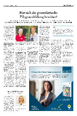 Vorschauseite 1: Hat sich die generalistische Pflegeausbildung bewährt?