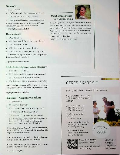Vorschauseite 5: Schnupperkurs Aromatherapie bei Heuschnupfen