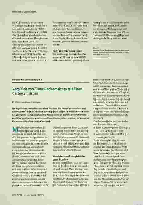 Vorschauseite 2: Gastroösophageale Refluxkrankheit Fundoplicatio effektiv bei Beschwerden, die nicht auf PPI ansprechen.