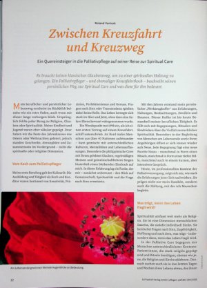 Vorschauseite 1: Zwischen Kreuzfahrt und Kreuzweg Ein Quereinsteiger in die Palliativpflege auf seiner Reise zur Spiritual Care