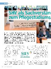 Vorschauseite 1: SHV als Sachverständiger bei Anhörung zum Pflegepersonal-Stärkungsgesetz