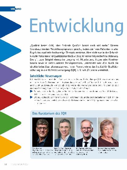 Vorschauseite 1: Entwicklung des IQH 2024