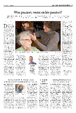 Vorschauseite 1: Was passiert, wenn nichts passiert?