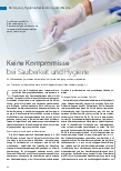 Vorschauseite 1: Keine Kompromisse bei Sauberkeit und Hygiene