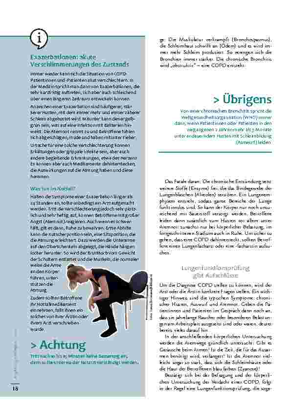Vorschauseite 3: Für Sie erklärt: Was ist eine COPD?