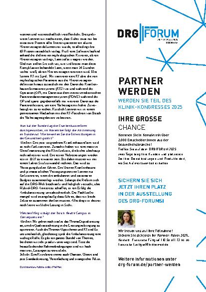 Vorschauseite 6: Bilanzgespräch: Aufbau eines digitalen Fundaments