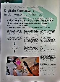 Vorschauseite 1: Digitale Kompetenz in der Ausbildung lernen.
