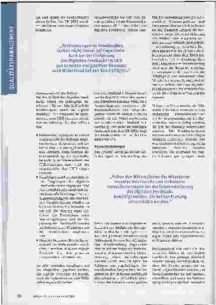 Vorschauseite 3: Digitales Feedback. Vom Pilotprojekt zum Rollout im Universitätsklinikum Carl Gustav Carus Dresden (UKD)