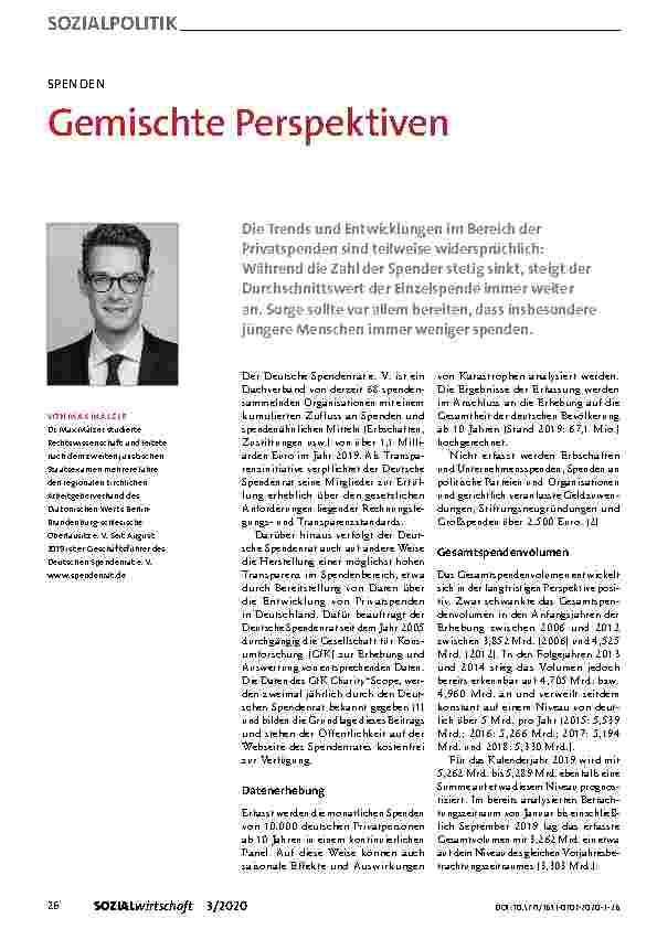 Vorschauseite 1: Gemischte Perspektiven