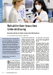 Vorschauseite 1: Rehakliniken brauchen Unterstützung. Besondere Zeiten erfordern besondere Maßnahmen.