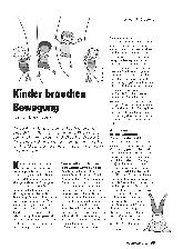 Vorschauseite 1: Kinder brauchen Bewegung.