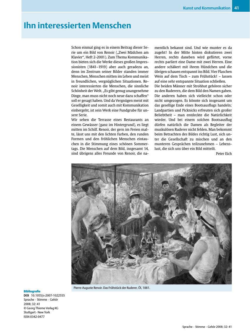 Vorschauseite 1: Ihn interessierten Menschen