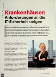 Vorschauseite 1: Krankenhäuser: Anforderungen an die IT-Sicherheit steigen