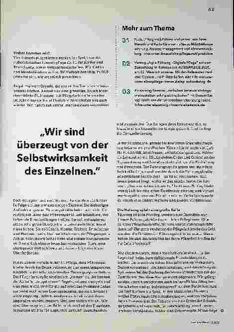 Vorschauseite 2: Verantwortung abgeben