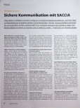 Vorschauseite 1: Sichere Kommunikation mit SACCIA