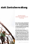 Vorschauseite 2: Netzwerk statt Zentralverwaltung