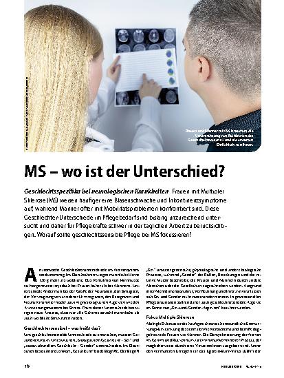 Vorschauseite 1: MS - wo ist der Unterschied?