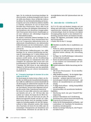 Vorschauseite 4: Digital vernetzt - die Telematikinfrastruktur (TI) im therapeutischen Alltag