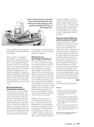 Vorschauseite 4: Atemwegserkrankungen Ernährung anpassen – besser atmen