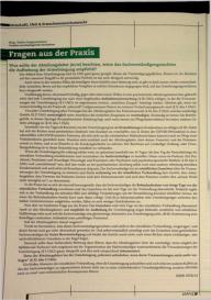 Vorschauseite 1: Fragen aus der Praxis