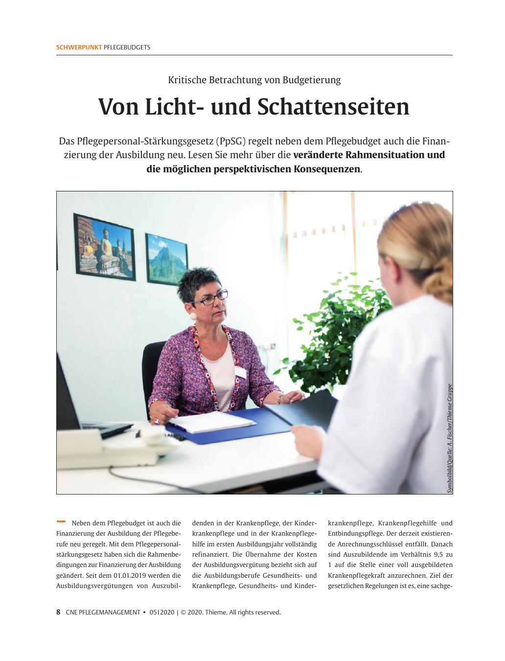 Vorschauseite 1: Von Lichtund Schattenseiten