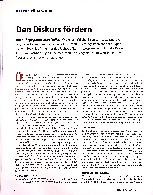 Vorschauseite 1: Den Diskurs fördern