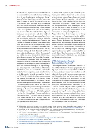 Vorschauseite 2: Freie Sicht auf Katalogdaten