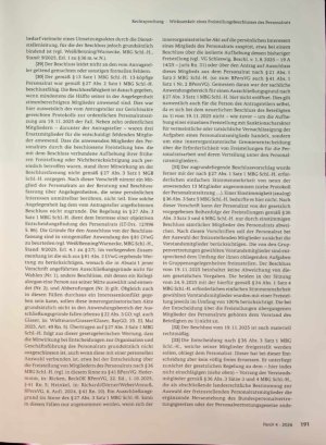 Vorschauseite 4: Wirksamkeit eines Freistellungs beschlusses des Personalrats