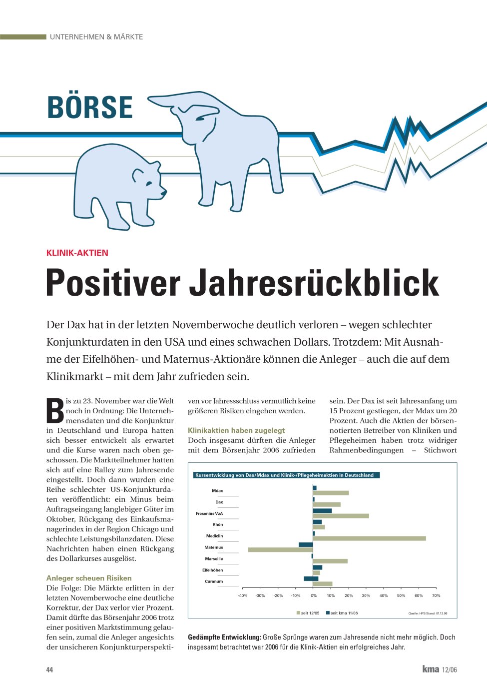 Vorschauseite 1: Positiver Jahresrückblick