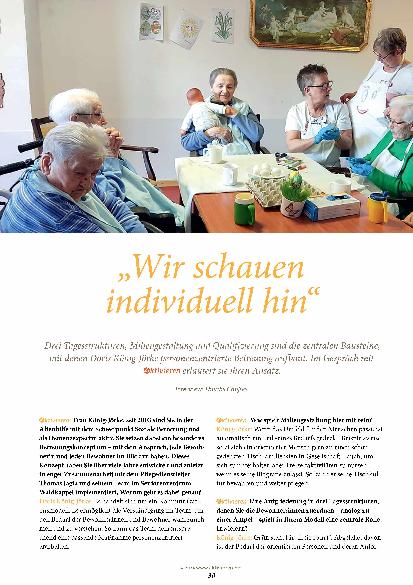 Vorschauseite 1: „Wir schauen individuell hin."