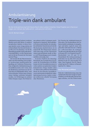 Vorschauseite 1: Ambulantisierung Triple-win dank ambulant