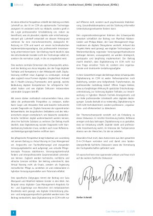 Vorschauseite 2: Digitalisierung im CCM