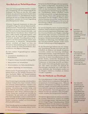 Vorschauseite 2: Von der Reparatur zur Navigation. Warum Prognosekompetenz die Zukunft der Physiotherapie bestimmt