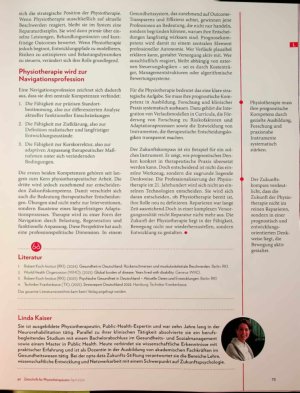 Vorschauseite 4: Von der Reparatur zur Navigation. Warum Prognosekompetenz die Zukunft der Physiotherapie bestimmt