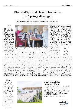 Vorschauseite 1: Nachhaltige und clevere Konzepte für Sprunglösungen