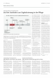 Vorschauseite 1: Auf der Autobahn zur Digitalisierung in der Pflege