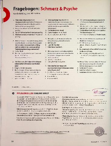 Vorschauseite 4: Schmerzen erkennen, bewerten, differenzieren