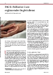 Vorschauseite 1: PACE: Palliative Care ergänzender Begleitdienst