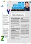 Vorschauseite 4: top Serie „Arbeiten 4.0 Mensch Führungskraft!