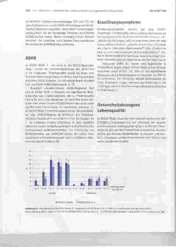 Vorschauseite 3: Psychische Gesundheit von Kindern und Jugendlichen in Deutschland: Aktuelle Häufigkeiten und zeitliche Trends. Ergebnisse aus der KiGGS-Langzeitstudie